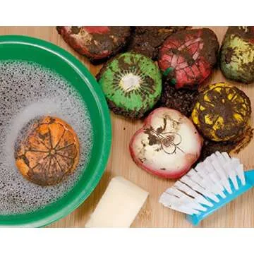 Yellow Door Fruit Sensory Play Stones Set for Creative Playtime