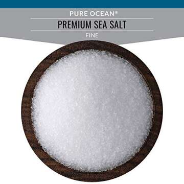 Artisan Salt Company Pure Ocean Premium Sea Salt, Zip-Top Pouch, 4 Ounce