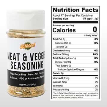 KC Natural Paleo AIP Seasoning and Salt Bundle - Flavorful Trio