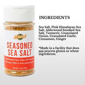 KC Natural Paleo AIP Seasoning and Salt Bundle - Flavorful Trio