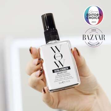 COLOR WOW Extra Strength Dream Coat, 1.7 fl oz – Powerful, anti humidity treatment for extremely frizz prone hair, glassy smooth, straight + resistant styles up to 3-4 washes