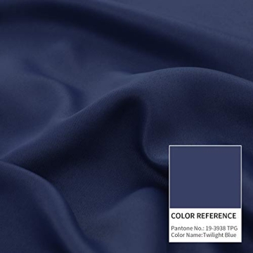 BGment Navy Blue Blackout Curtains - Thermal Insulated 84 Inch