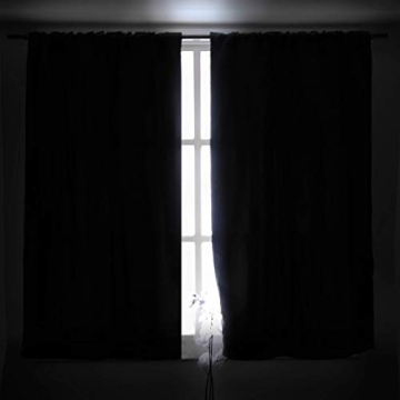 BGment Navy Blue Blackout Curtains - Thermal Insulated 84 Inch