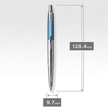 PARKER Jotter Special Edition Ballpoint Pen, Sky Blue Modern, Medium Point (0.7mm) Blue Ink, Gift Box (2025828)