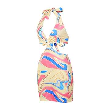 Votuleazi 90s Bodycon Dress for E-Girl Style