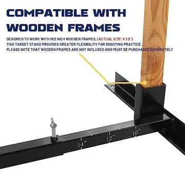 Highwild Adjustable Target Stand for Shooting - Durable & Eco-Friendly