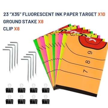 Highwild Adjustable Target Stand for Shooting - Durable & Eco-Friendly