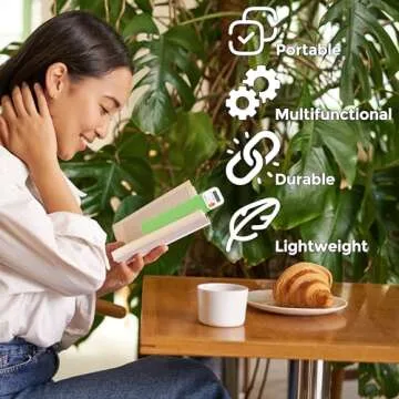 Mark My Time Reading Timer and Bookmark for Kids, Cool Bookmarks and Reading Incentives, Great Christmas Gift & Stocking Stuffer for Book Lovers - Green