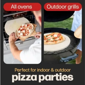 HANS GRILL PIZZA STONE | Unleash Your Inner Chef with Quality