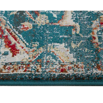 LUXE WEAVERS Vintage Moroccan Area Rug, Blue 8x10