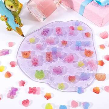 120Pcs Kawaii Slime Charms for Creative DIY Crafting