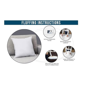 Utopia Bedding Throw Pillows - Decorative Inserts Pack of 2