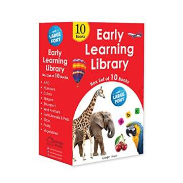 Early Learning Library Box Set of 10 Big Board Books