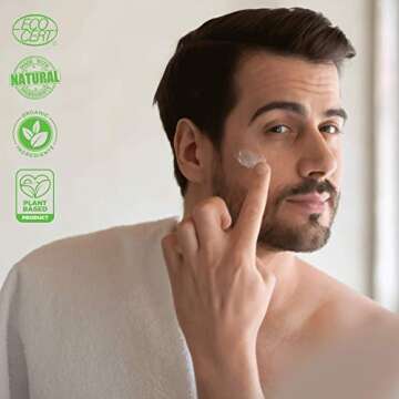 O NATURALS Organic Face Moisturizer Hemp Oil Day Face & Neck Anti-Aging Cream. Hyaluronic Acid Hydrating Relives Dry Skin. Boost Collagen, Prevent Signs of Aging Women & Men Skin Care 1.7oz