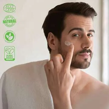 O NATURALS Organic Face Moisturizer Hemp Oil Day Face & Neck Anti-Aging Cream. Hyaluronic Acid Hydrating Relives Dry Skin. Boost Collagen, Prevent Signs of Aging Women & Men Skin Care 1.7oz