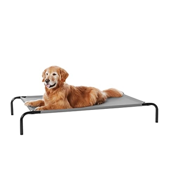 Amazon Basics Cooling Elevated Dog Bed Indoor Outdoor for Large Dogs