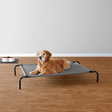 Amazon Basics Cooling Elevated Dog Bed Indoor Outdoor for Large Dogs