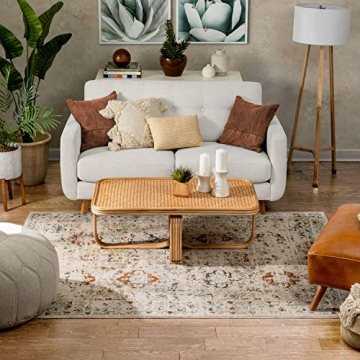 Stylish Well Woven Kellie Cream Vintage Area Rug