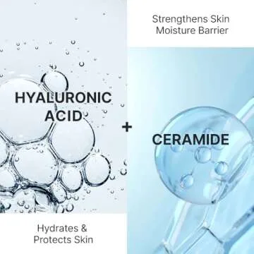 SAMU PH Sensitive Cream Mist, Centella Face Mist, Hypoallergenic Facial Spray with Hyaluronic Acid & Ceramide, Hydrating & Quick Absorbing, Korean Skin Care for Dry & Sensitive Skin, 3.38 Fl. Oz