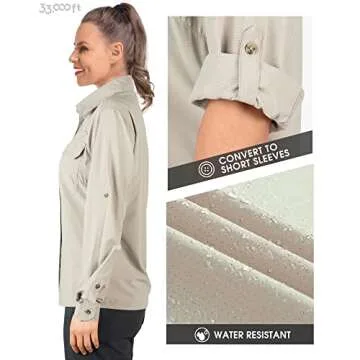 33,000ft Women's Quick Dry UPF 50 Outdoor Shirt