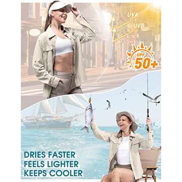 33,000ft Women's Quick Dry UPF 50 Outdoor Shirt