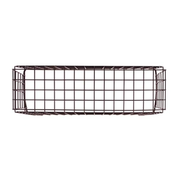 Vintage Wall-Mounted Storage Basket for Stylish Organization