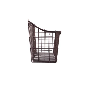 Vintage Wall-Mounted Storage Basket for Stylish Organization