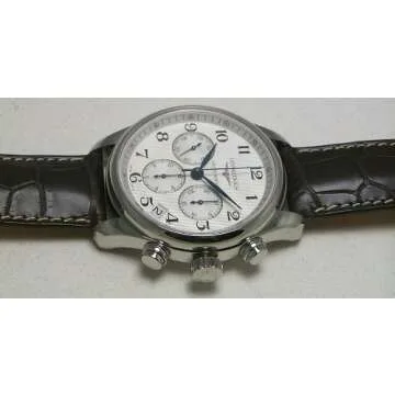 Longines Master Collection Chronograph Stainless Steel Mens Watch L26934783