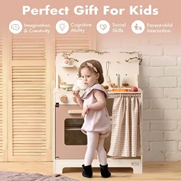 ROBOTIME Kids Play Kitchen Set for Creative Toddler Fun