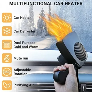 Portable Car Heater with Heating and Cooling Function