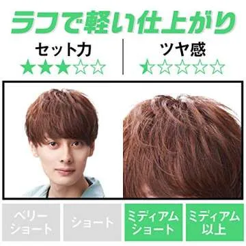 Gatsby Moving Rubber Air Rise Hair Wax for Effortless Styling