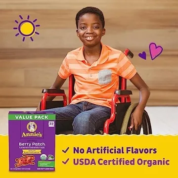 Annie's Organic Berry Patch Bunny Snacks for Healthy Snacking