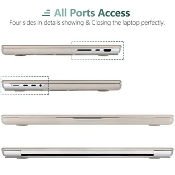 DONGKE MacBook Pro 16 Inch Case with Keyboard Cover Screen Protector