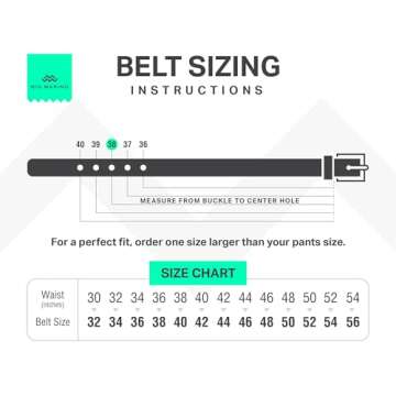 Marino’s Premium Genuine Leather Dress Belt for Men