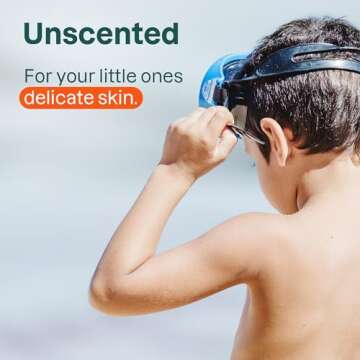 ATTITUDE Mineral Sunscreen for Baby and Kids, EWG Verified, Broad Spectrum UVA/UVB, Dermatologically Tested, Plant and Mineral-Based Formula, Vegan, SPF 30, Unscented, 5.2 Oz