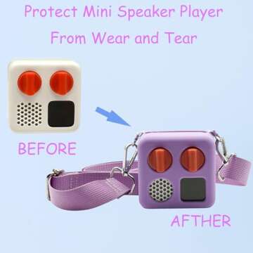 AFJWUZ Silicone Cover for Yoto Mini Player – Stylish Protection and Convenience