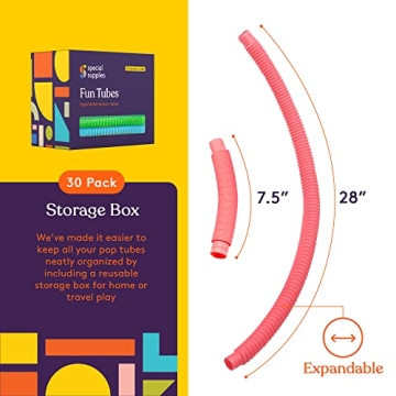 Fun Pull and Stretch Tubes for Kids - Safe and Engaging