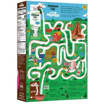 HighKey Low Carb Keto Cereal - Protein Snacks for Breakfast, Zero Sugar, Grain Carbs & Gluten Free Chocolate Cereals Healthy Snack Foods for Paleo Diabetic Ketogenic Diet Friendly Food Cocoa