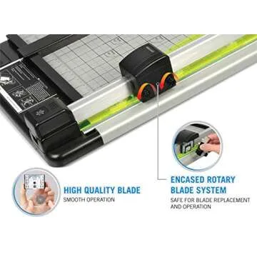 Heavy-Duty 18-Inch Paper Trimmer for Crafting