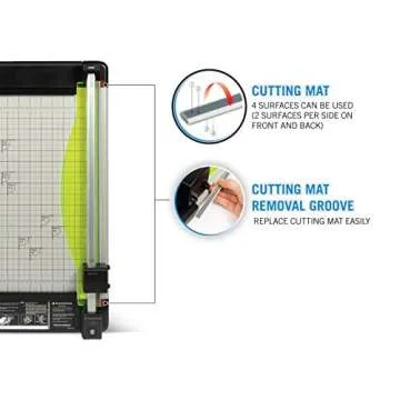 Heavy-Duty 18-Inch Paper Trimmer for Crafting