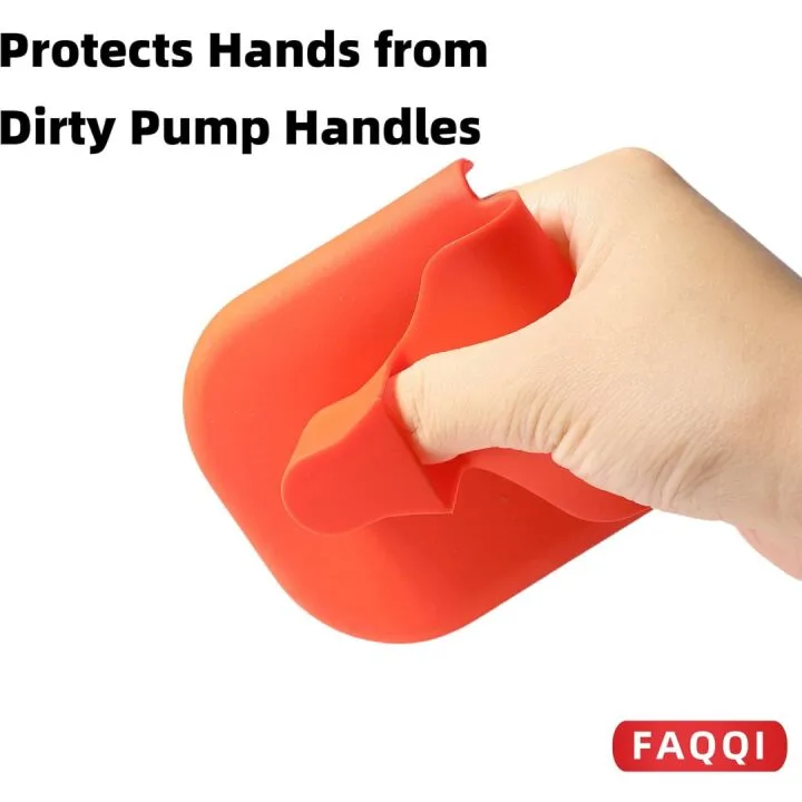 Silicone Fuel Gloves for Gas Pumping Protection