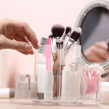 Yaomiao Hair Brush Cleaner Tool 2-in-1, Pink - Long Service Life, Easily Removes Hair, Dirt, Dust from Hair Brushes, Cleaning Tool for Home Salon Use