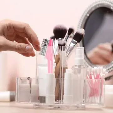 Yaomiao Hair Brush Cleaner Tool 2-in-1, Pink - Long Service Life, Easily Removes Hair, Dirt, Dust from Hair Brushes, Cleaning Tool for Home Salon Use