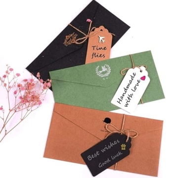 Kraft Gift Paper Tags - 150 pcs with Jute Twine