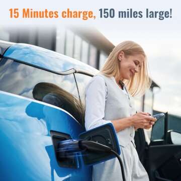 2025 Upgraded Tesla Supercharger to CCS1 Charging Adapter [Max 500A, 1000V] NACS to CCS Electric Vehicle Adapter, Tesla Supercharger Adapter, Fit for All Ford EVs, Fit for Rivian R1T R1S R2 R3 EVs