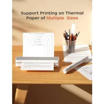 PRT Portable Wireless Printer for Travel and Office