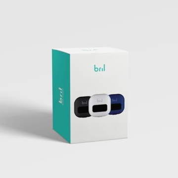 Bril UV-C Toothbrush Cleaner, Portable Multi-Pack for All Sizes