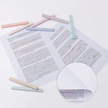 Alohaster Aesthetic Highlighters Soft Pastel Colors Bundle