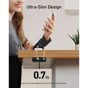 Anker GaN 65W Fast Charger with 4 Ports for Multi-Device Charging