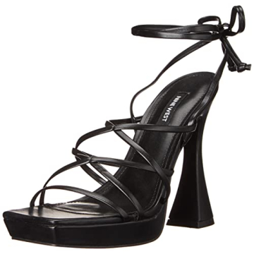 NINE WEST Ailey3 Heeled Sandal - Stylish Comfort in Black